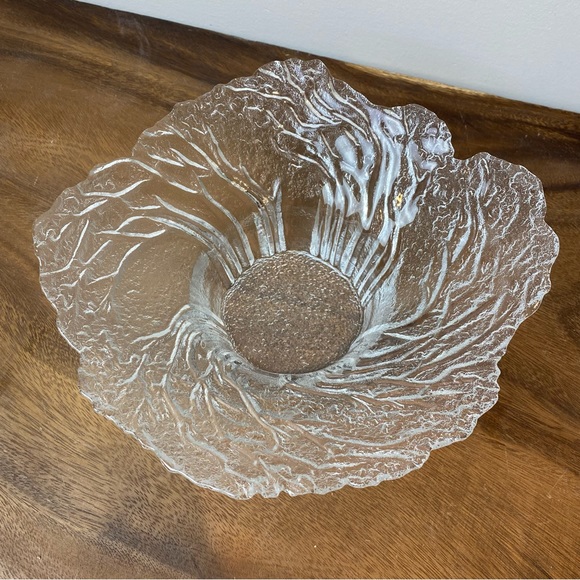 Mantsalan Lasisepat Scandinavian Art Glass Metsa Bowl design Pertti Kallioinen - Picture 4 of 12